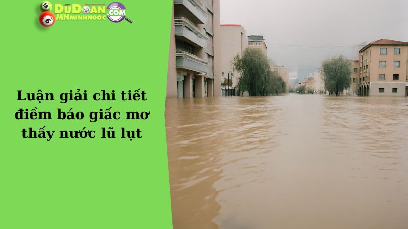 Luận giải chi tiết điềm báo giấc mơ thấy nước lũ lụt